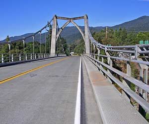 Orleans bridge, California