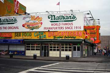 Yum, Nathan's Hot Dogs