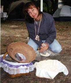 Grinding Acorns